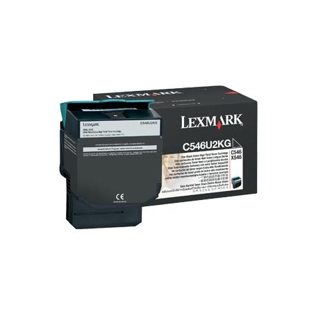 Lexmark C546U2 cartuccia toner 1 pz Originale Nero (C546U2KG)