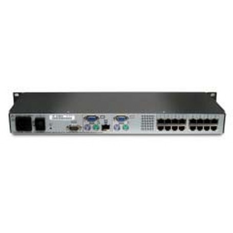 Fujitsu s2-1602 switch per keyboard-video-mouse (kvm) Montaggio rack Nero (S26361-F2293-L602)