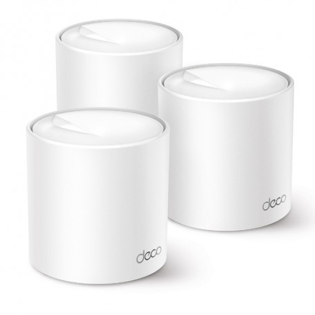 TP-LINK Deco X50 (3-pack) Dual-band (2.4 GHz/5 GHz) Wi-Fi 6 (802.11ax) Bianco Interno (DECO X50(3-PACK))