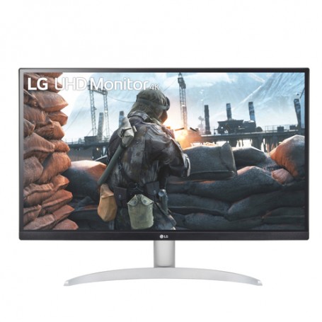 LG 27UP600-W Monitor PC 68,6 cm (27") 3840 x 2160 Pixel 4K Ultra HD Nero, Argento (27UP600-W)