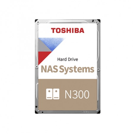 Toshiba N300 NAS 3.5" 8000 GB SATA (HDWG480EZSTA)