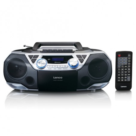 Lenco SCD-720SI radio Portatile Digitale Nero, Argento (SCD-720SI)