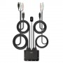 Lindy 42346 switch per keyboard-video-mouse (kvm) Nero (42346)