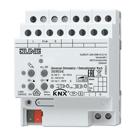 JUNG 3901 REGHE attuatore elettrico Bianco (3901REGHE)