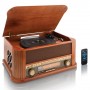 Lenco TCD-2500 piatto audio Giradischi con trasmissione a cinghia Legno (TCD-2500)