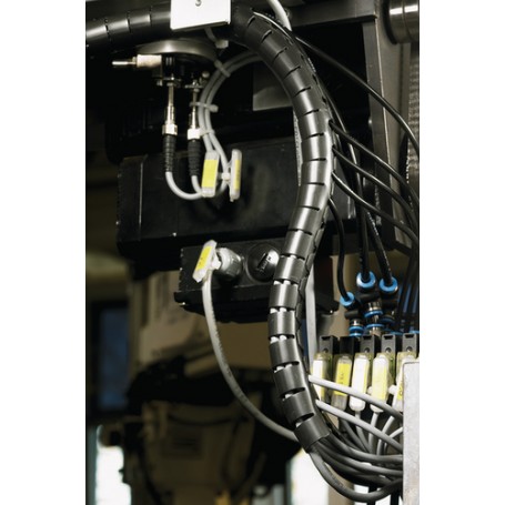 Hellermann Tyton HWPP30 Gestione cavo Nero (161-64501)