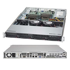 Supermicro SuperServer 6018R-TD Intel® C621 LGA 2011 (Socket R) Rack (1U) Nero (SYS-6018R-TD)