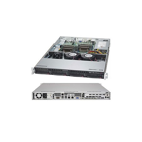 Supermicro SuperServer 6018R-TD Intel® C621 LGA 2011 (Socket R) Rack (1U) Nero (SYS-6018R-TD)