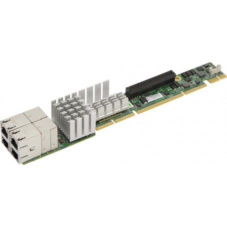 Supermicro AOC-UR-I4XT scheda di rete e adattatore Interno Ethernet 10000 Mbit/s (AOC-UR-i4XT)