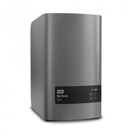Western Digital My Book Duo disco rigido esterno 8000 GB Argento (WDBLWE0080JCH-EESN)