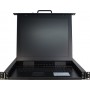 Inter-Tech KVM-1708 EN console a rack 43,2 cm (17") 1280 x 1024 Pixel Acciaio Nero 1U (88887058)