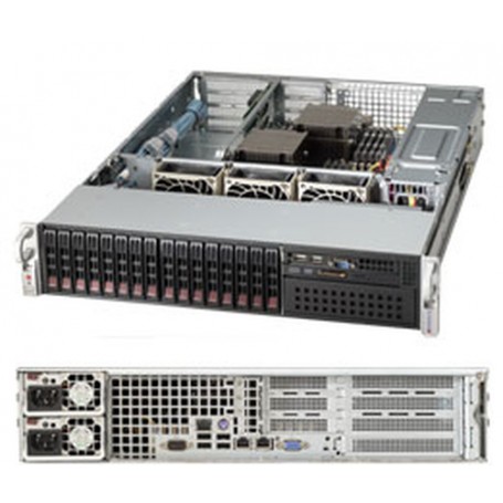Supermicro SuperChassis 213A-R740WB Supporto Nero 740 W (CSE-213A-R740WB)