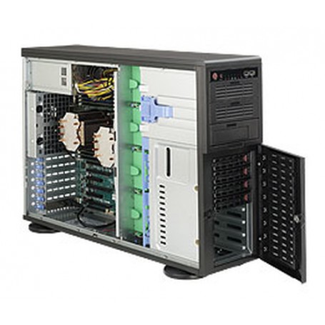 Supermicro SYS-7047A-T sistema barebone per server Intel® C602 LGA 2011 (Socket R) Tower (4U) Nero (SYS-7047A-T)