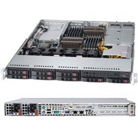 Supermicro Superserver 1027B-URF Intel® C602 LGA 1356 (Presa B2) Rack (1U) Nero (SYS-1027B-URF)