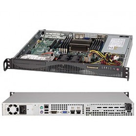 Supermicro SuperServer 5017R-MF Intel® C602 LGA 2011 (Socket R) Rack (1U) Nero (SYS-5017R-MF)