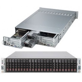 Supermicro SuperServer 2027TR-D70QRF Intel® C602 LGA 2011 (Socket R) Armadio (2U) Nero (SYS-2027TR-D70QRF)