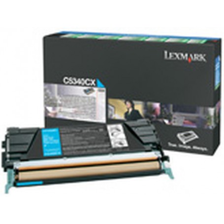 Lexmark C534 cartuccia toner 1 pz Originale Ciano (C534X3CG)