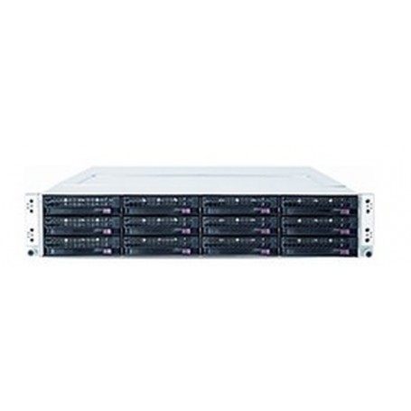 Supermicro SuperServer 6026TT-BIBXF Intel® 5520 Socket B (LGA 1366) Armadio (2U) Nero (SYS-6026TT-BiBXF)