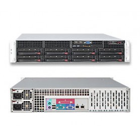 Supermicro SuperServer 6026T-3RF Intel® 5520 Socket B (LGA 1366) Armadio (2U) Nero (SYS-6026T-3RF)