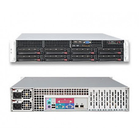 Supermicro SuperServer 6026T-3RF Intel® 5520 Socket B (LGA 1366) Armadio (2U) Nero (SYS-6026T-3RF)