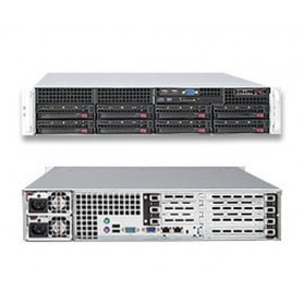 Supermicro SuperServer 6026T-URF Intel® 5520 Socket B (LGA 1366) Armadio (2U) Nero (SYS-6026T-URF)