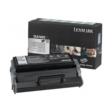 Lexmark E321/ E323 High Yield Return Program Print Cartridge (6K) cartuccia toner Originale Nero (0012A1644)