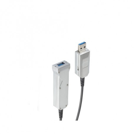 shiverpeaks BS30-35095 cavo USB 20 m USB 3.2 Gen 1 (3.1 Gen 1) USB A USB A/Micro-USB B Nero, Argento (BS30-35095)