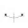 BakkerElkhuizen Filex Galaxy Modular Dual Morsa/Bullone di ancoraggio Bianco (BNEFG809420)