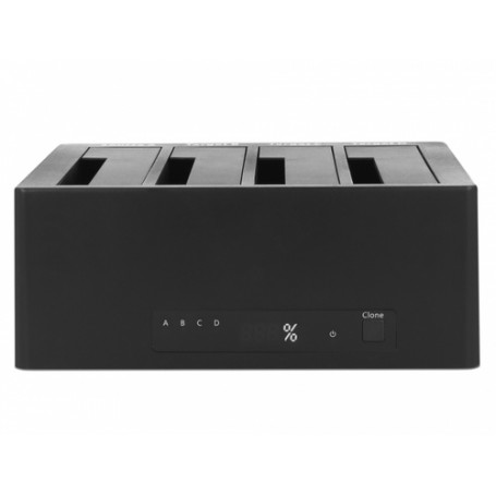 DeLOCK 64063 docking station per unità di archiviazione USB 3.2 Gen 1 (3.1 Gen 1) Type-B Nero (64063)