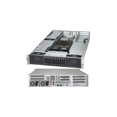 Supermicro Super Server 2029GP-TR Intel® C621 LGA 3647 (Socket P) Armadio (2U) Nero (SYS-2029GP-TR)