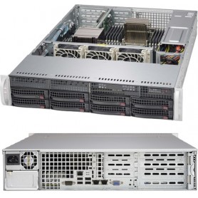 Supermicro SuperChassis 825TQC-600WB Supporto Nero 600 W (CSE-825TQC-600WB)