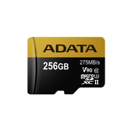 ADATA Premier ONE V90 256 GB MicroSDXC UHS-II Classe 10 (AUSDX256GUII3CL10-CA1)