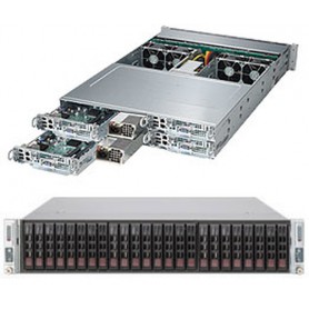 Supermicro SuperServer 2028TP-HTR Intel® C612 LGA 2011 (Socket R) Armadio (2U) Nero (SYS-2028TP-HTR)