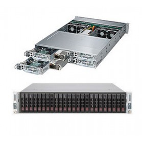 Supermicro SuperServer 2028TP-HC0TR LGA 2011-v3 Armadio (2U) Nero (SYS-2028TP-HC0TR)