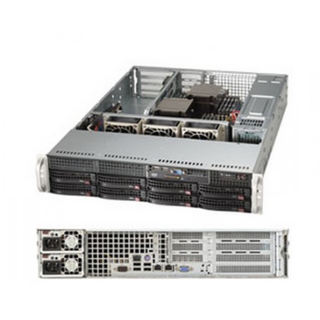 Supermicro SuperServer 6028R-WTR LGA 2011-v3 Armadio (2U) Nero (SYS-6028R-WTR)