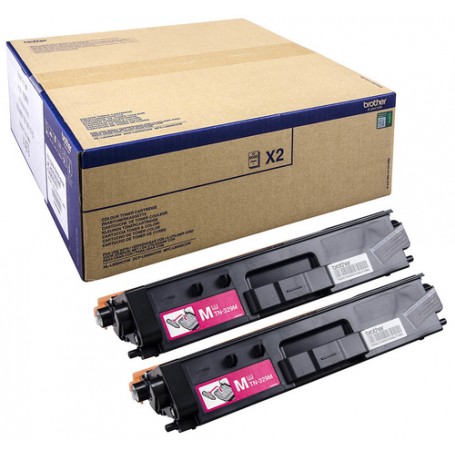 Brother TN-329MTWIN cartuccia toner 2 pz Originale Magenta (TN329MTWIN)