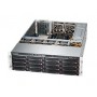 Supermicro CSE-836BHE16-R1K28B computer case Supporto Nero 1280 W (CSE-836BHE16-R1K28B)