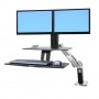 Ergotron WorkFit -A 61 cm (24") Nero (24-392-026)
