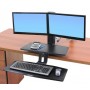 Ergotron WorkFit -A 61 cm (24") Nero (24-392-026)
