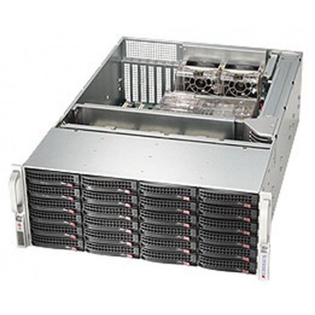 Supermicro CSE-846BE26-R1K28B computer case Supporto Nero 1280 W (CSE-846BE26-R1K28B)