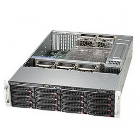 Supermicro SuperChassis 836BE16-R1K28B Supporto Nero 1280 W (CSE-836BE16-R1K28B)
