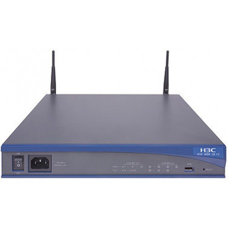 Hewlett Packard Enterprise MSR20-13-W router wireless Fast Ethernet Blu, Grigio (JF808A)