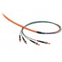 EFB Elektronik O6551.1 cavo a fibre ottiche 1 m ST I-V(ZN) HH OM2 Arancione (O6551.1)