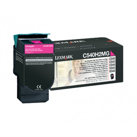 Lexmark C540H2MG cartuccia toner 1 pz Originale Magenta (0C540H2MG)
