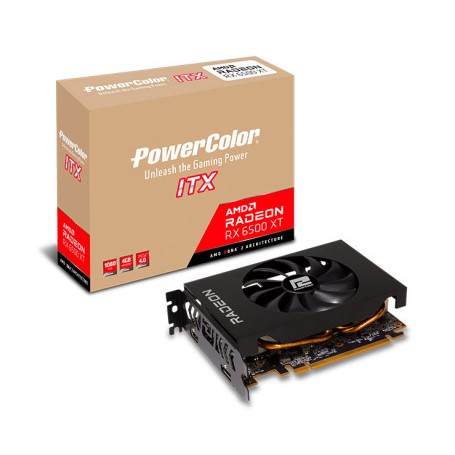 PowerColor AXRX 6500XT 4GBD6-DH scheda video AMD Radeon RX 6500 XT 4 GB GDDR6 (AXRX 6500XT 4GBD6-DH)