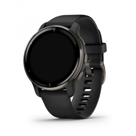 Garmin Venu 2 Plus GPS 3,3 cm (1.3") 43 mm AMOLED Nero GPS (satellitare) (010-02496-11)