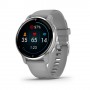 Garmin Venu 2 Plus GPS 3,3 cm (1.3") 43 mm AMOLED Grigio, Argento GPS (satellitare) (010-02496-10)