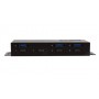 EXSYS EX-1237HMVS hub di interfaccia USB 3.2 Gen 1 (3.1 Gen 1) Type-C 5000 Mbit/s Nero (EX-1237HMVS)
