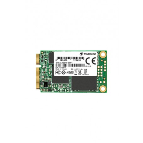 Transcend MSA452T2 mSATA 512 GB Serial ATA III 3D NAND (TS512GMSA452T2)