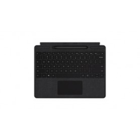 Microsoft Surface Pro X Signature Type cover + Slim Pen Nero QWERTY (QJV-00003)